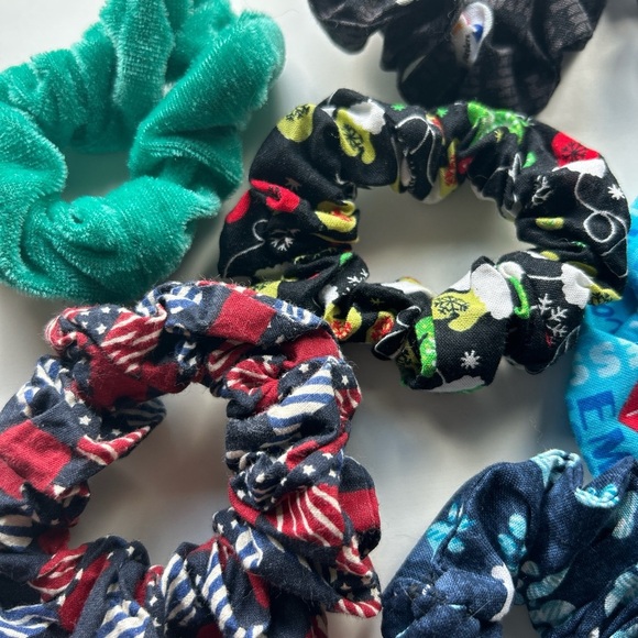 Handmade Colorful Scrunchies - Picture 2 of 4